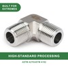 U.S. Solid 304 Stainless Steel 6000 Psi 90 Degree Barstock