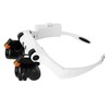 Headband Magnifier Eye Loupes Eyeglass Style Hands-Free Magnifying Multiple Magnifications
