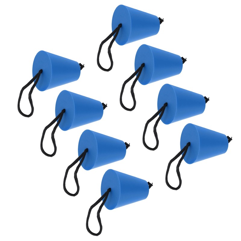 8Pcs/Set Kayak Scupper Plug Silicone Drain Hole Bung Stopper with