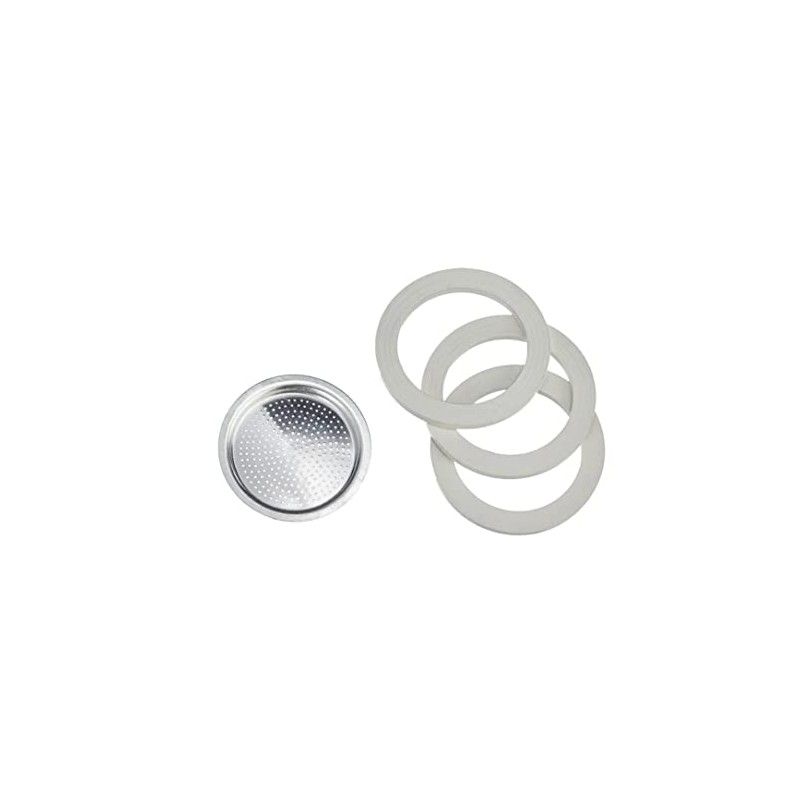 BSSTORE Moka Filter Compatible With Three Gaskets (6 Cups)
