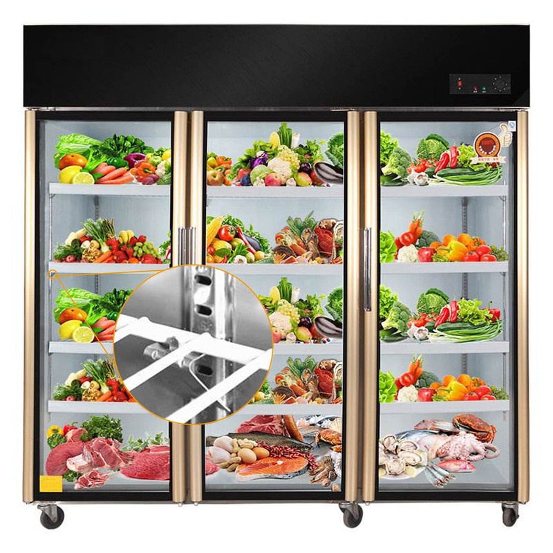 920158 Freezer Shelf Clip,Stainless Steel Shelf Clip for Refrigerator,Freezer Cooler