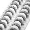 Glowing Win False Eyelashes Russian Strip Lashes Natural Look 3D