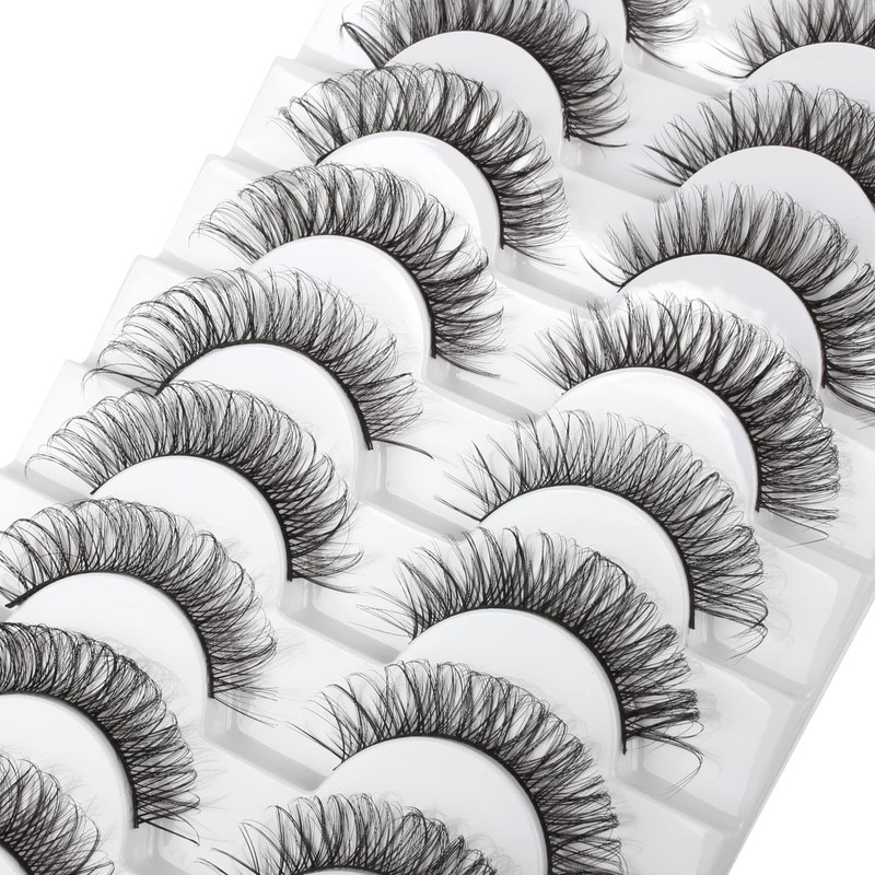 Glowing Win False Eyelashes Russian Strip Lashes Natural Look 3D
