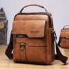 Men's Leather Crossbody Bag, Shoulder Bag, Retro Handbag, Business Bag,