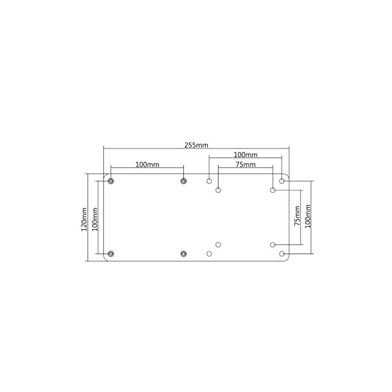 Newstar THINCLIENT-01 Thin Client Holder (attach between monitor and mount)