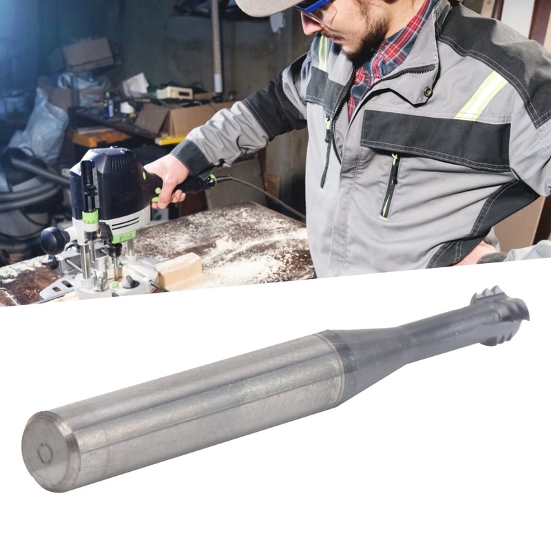 Milling Cutter 3‑Tooth Metric 60° Tungsten Steel Thread Threading Tools