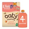 Ella's Kitchen Peach + Banana Oaty Smooshy 4 x 90g