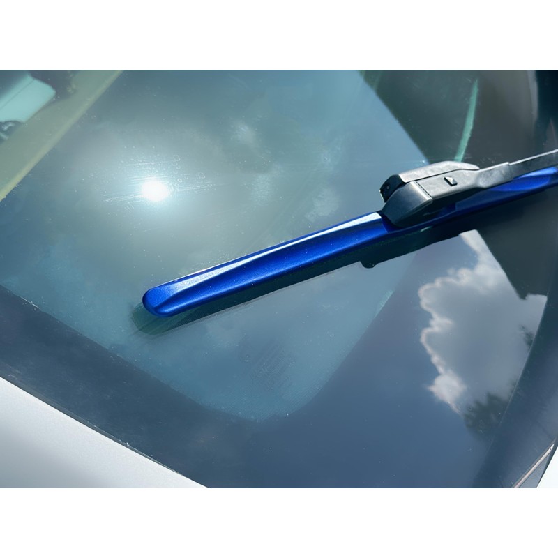 Clix Wipers - 20" Blue Automotive Replacement Wiper Blade (Pack
