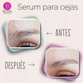 Estimulante Para Cabello Ceja Pestaña Bloom Organics 4 Pzas