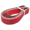 2 x 42 Inch Ceramic Grinding Belts, 36 Grit 2x42