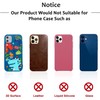 ISKIP Phone Ring Holder, Adjustable Cell Phone Finger Kickstand Metal