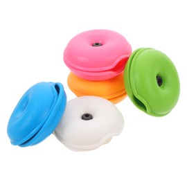 iplusmile 5pcs Cable Winder Organizer Cord Organiser Box Cord Management for Desk Data Cable Organizer Earphone