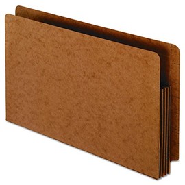 Pendaflex 95545 Heavy-Duty End Tab File Pockets, Straight Cut, 1 Pocket, Legal, Brown (Box of 10)