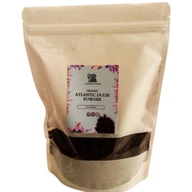 Seaweed Kings Atlantic Dulse Powder or Granules Maine Coast Atlantic Dulse Seaweed, Perfect for Snacking, Seasoning, Soups & Salads - 100% Pure and WIldcrafted, Non-GMO - 1lb