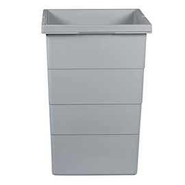 Hailo 15 L Inner Bucket 1076099 Light Grey 226 x 233 x 350 mm 2 Handles Replacement Bucket