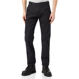 Dickies mens Tough Max Duck Carpenter Pants, Stonewashed Black, 32W x 34L US