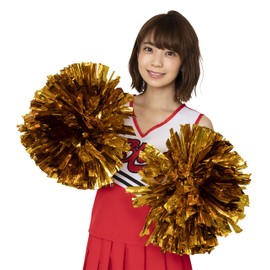 Clearstone Cheering Goods, Pom Poms, Unisex, Gold