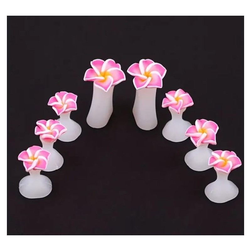 16pcs Toe Separators for Nail Polish, Toe Spacers for Feet
