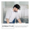 6pzs Sombrero Cocinero Gorra Gorritos Chef Cabeza Ajustable