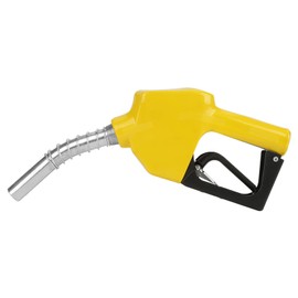 LOCADENCE Automatic Fuel Nozzle, 120L/Min Flow Rate Auto Shut Off Aluminumoy Gas Pump Handle Fuel Nozzle, Diesel Petrol Fuel Nozzle for Factories, Gas Station, Household, Gasoline Oil