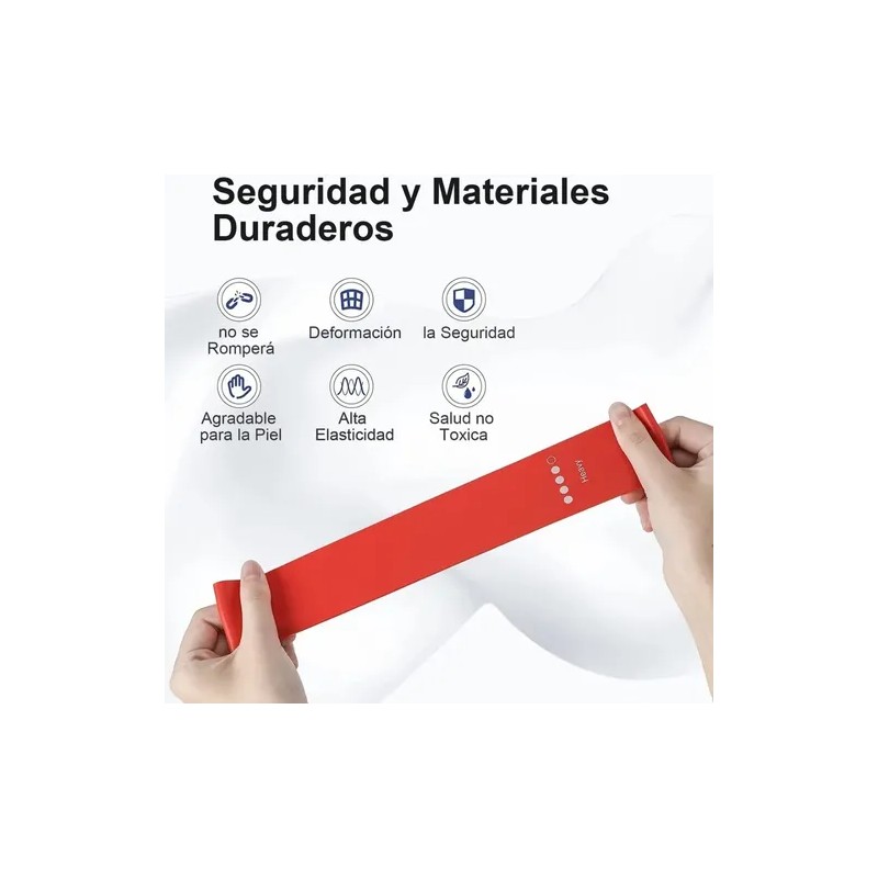 Ligas Resistencia 5 Bandas Elastica Pull Up Entrena En Casa