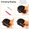 Tnisesm Wire Connector Crimping Tool for 15, 30 and 45