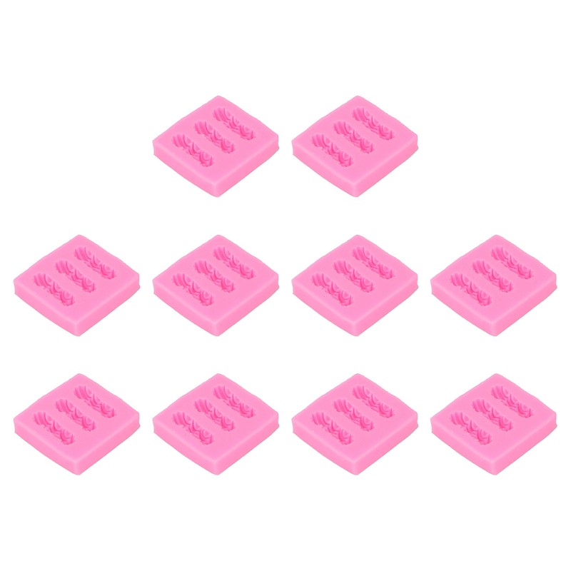 10PCS Silicone Baking Mold Multipurpose High Temperature Resistant DIY Biscuit