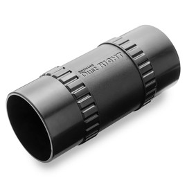 Dust Right Ready-Mount 4” Hose Splice - Durable, Easy-to-Clean Dust Collector Fittings w/Nonslipable Angle Adjustments - Secured Wood Shop Dust Collection System for Sweeping Clog-Inducing Debris