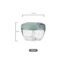 Vegetable Chopper Manual Hand Pull String Onion and Garlic Mincer