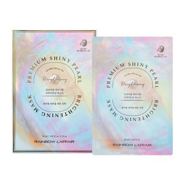 Raphael Premium Shiny Pearl Brightening Mask Pack 30ml 10 sheets / 라파엘 프리미엄 샤이니펄 브라이트닝 마스크팩 30ml 10매