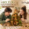Spilay DIY Miniature House Kit for Adults, Miniature Dollhouse Building