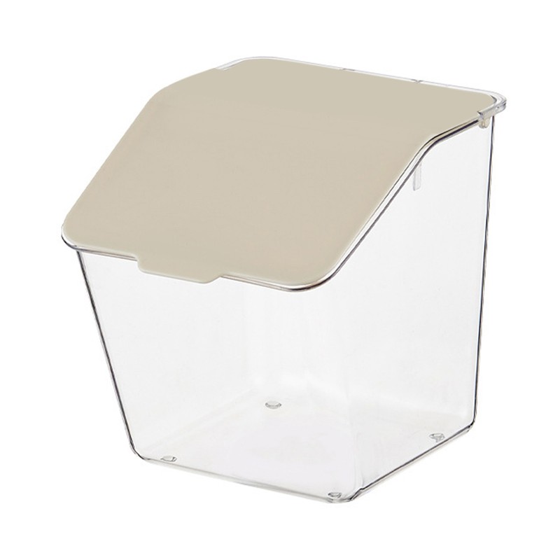4PCS Kitchen Storage Box Wall Mount Plastic Food Container with