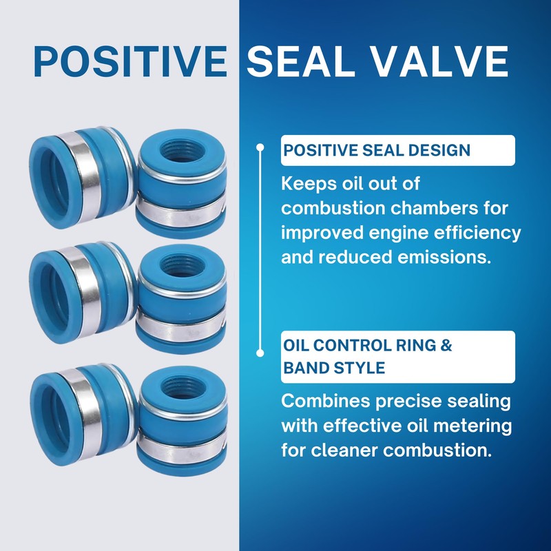 SSI Rubber Positive Valve Stem Seal - Fits an 11/32"