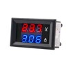 VOKTTA 2PCS 0.28" Digital Voltmeter Ammeter DC 0~100V 10A Dual