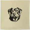 Azeeda 40cm x 40cm 'Rottweiler Dog Portrait' Canvas Cushion Cover