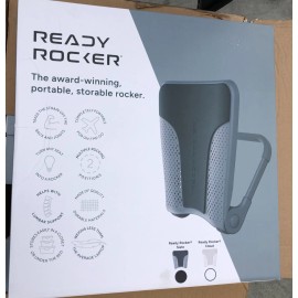 Ready Rocker Lumbar Support Seat Portable Rocking Device~SLATE Gray ~NEW!
