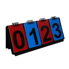 BESPORTBLE Portable Flip Scoreboard for Basketball Volleyball and Baseball Multi Sports Scorekeeper with Design for Easy Use and Practicality