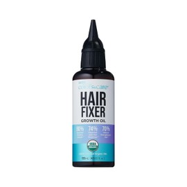 KISS COLORS & CARE Organic Hair Fixer Growth Oil, 133 mL (4.5 US fl. oz.)