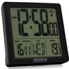Acctim Varsity Digital Alarm Clock Radio Controlled Crescendo Alarm Date