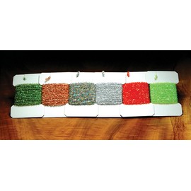 Hareline Solid & Krystal Tinsel Chenille (Solid Silver)
