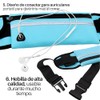 Cangurera Deportiva, Bolsa Deportiva con Cinturón Elastic para brazo y
