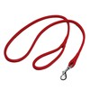 OOPSDOGGY Rolled Leather Dog Lead 6ft Heavy Duty Training Leash