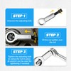 Metal Nut Splitter Tool Heavy Duty,4PCS Nut Separator Designed for