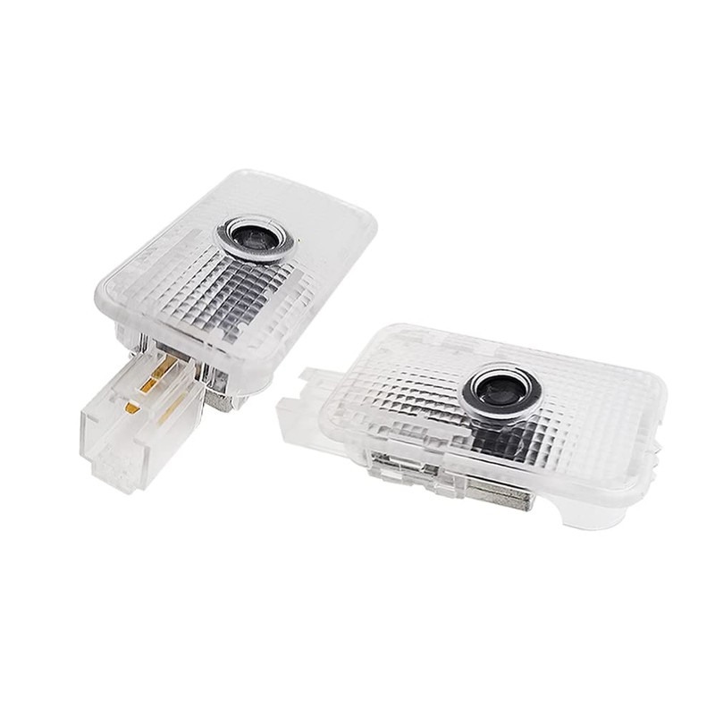 2 pcs Non-Fading LED Car Door Logo Lights Courtesy Projector