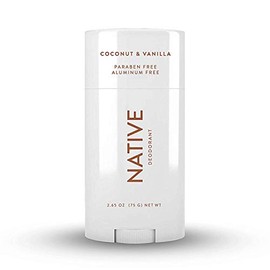 QHP Desodorante Natural para Hombres y Mujeres | Vegano, sin Gluten, sin Crueldad Animal | Contiene Probióticos | Sin Aluminio y Parabenos | Ingredientes de Origen Natural | Coco y Vanilla
