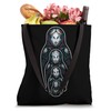 Matryoshka Doll Art Russian Nesting Wooden Stacking Set Tote Bag