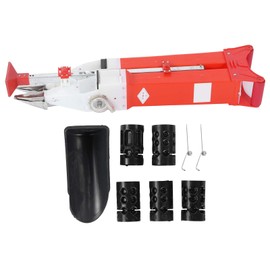 Fertilizer Seeder, Precise Seeding Fertilize Accurately Portable Garden Push Seeder, Depth Adjustable Humanized Operation Corn Planter, Soybean Peanut Seeding Machine for Vegetable Garden