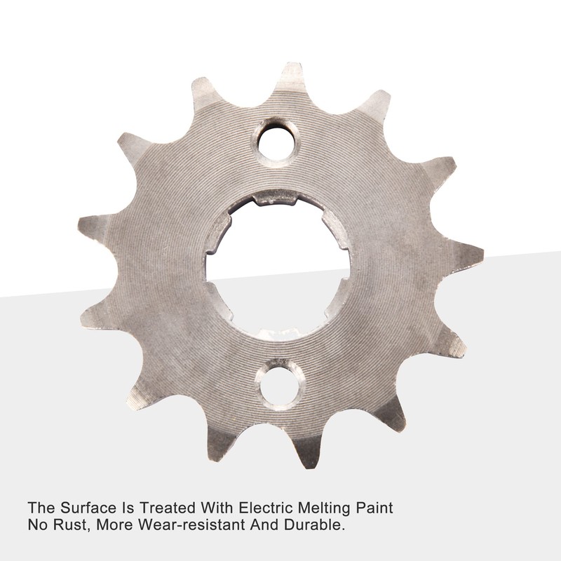 GOOFIT 17mm Front Sprocket for Motorcycle Dirt Bike ATV (420-13T)