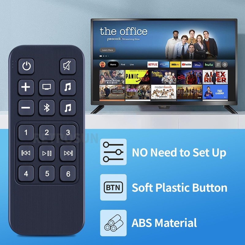 New Replacement Remote fit for Bose Smart Soundbar 500 900