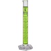 10ml Graduated Cylinder, Borosilicate 3.3 Glass, Single Metric Scale, Karter